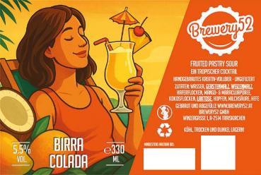 Birra Colada, 330ml.